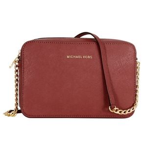 💖MICHAEL KORS JET SET SAFFIANO CROSSBODY